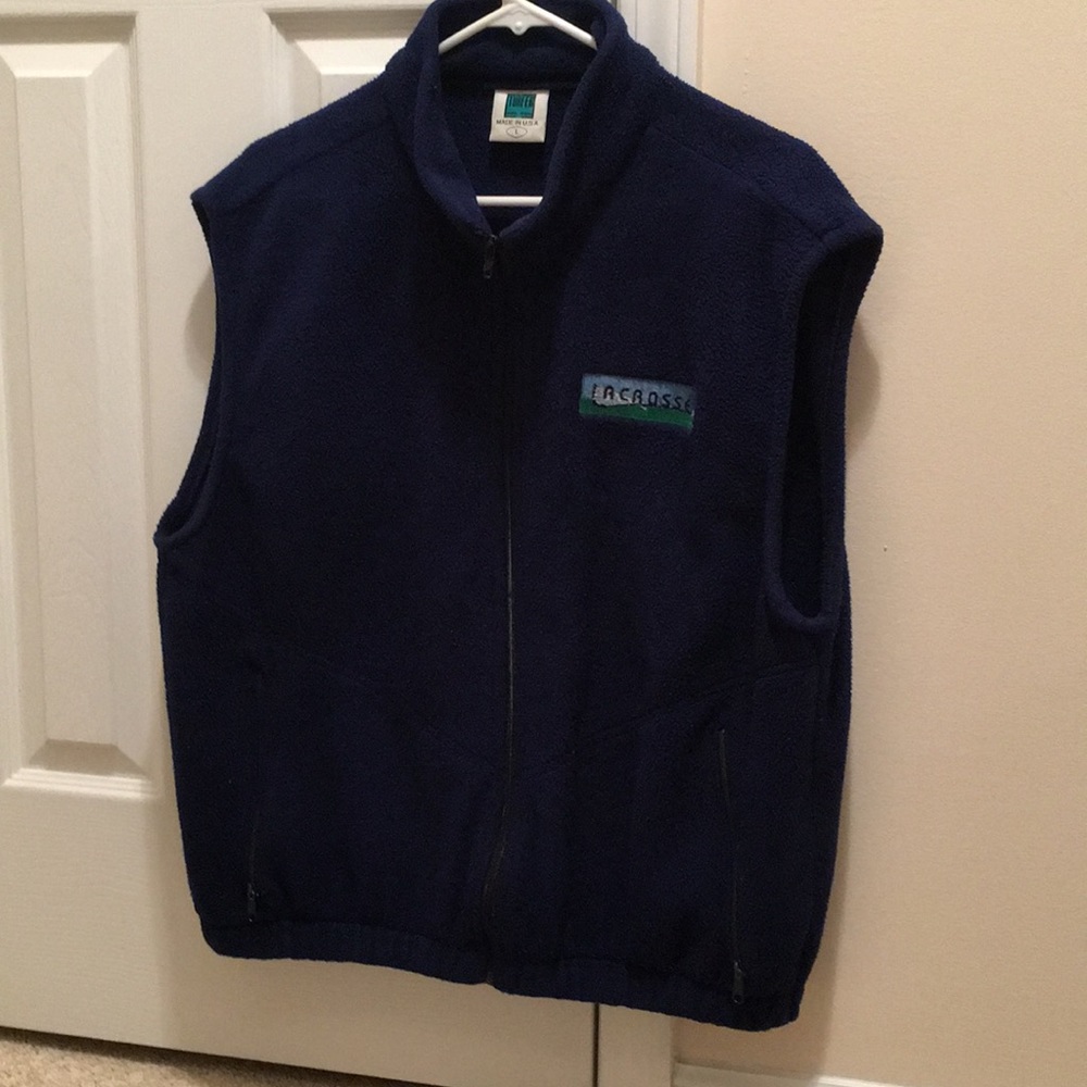 Women’s lacrosse fleece vest